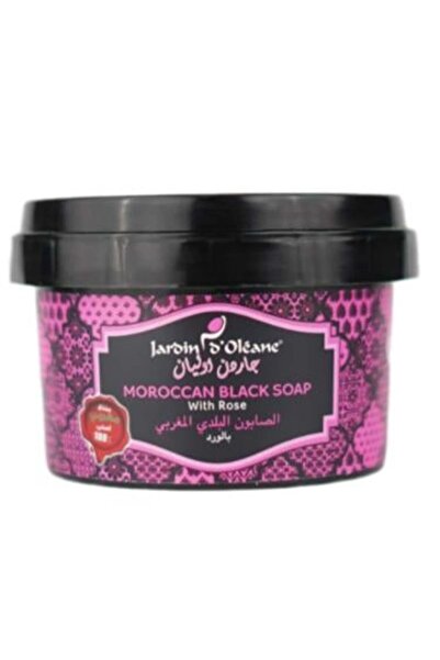 Garden Olian Moroccan Traditional Soap with Rose by Garden Olian, 250g