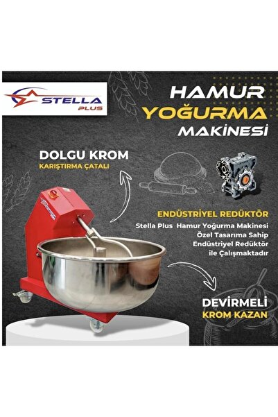 Stella 35 kg Hamur yoğurma makinesi