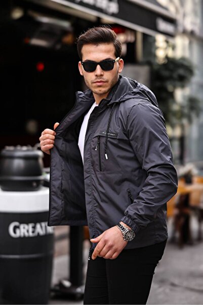 comstar Ανδρικό αντιανεμικό και αδιάβροχο με κουκούλα με στάμπα