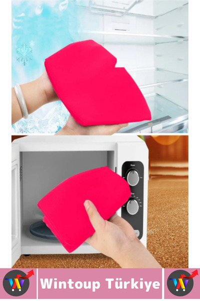 Wintoup Premium Elastik Kadın Erkek Rahatlatıcı Soğuk Sıcak Kompress Jel Dolu Mıgren Ağrı Uyku Kafa Bandı