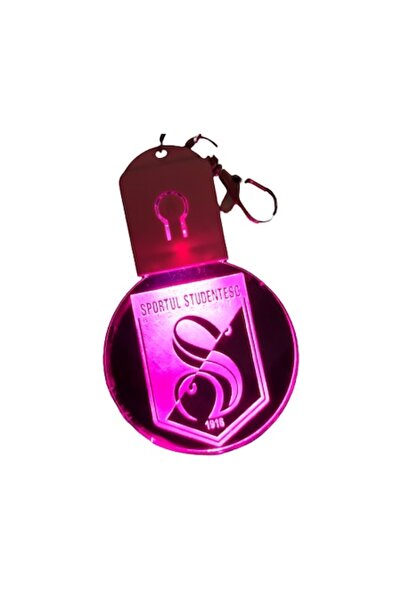T&M Personalizare Keychain with LED acrylic Sportul Studențesc București FC