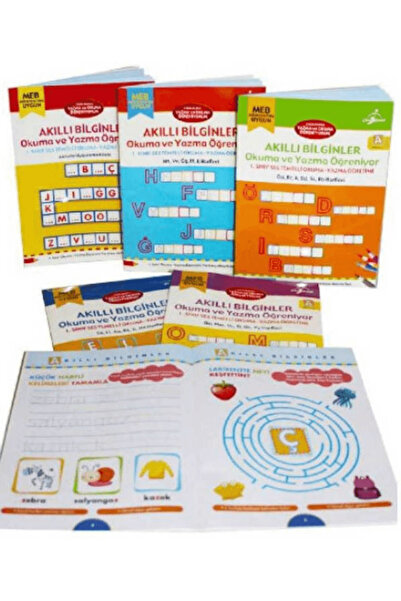 Çocuk Gezegeni Etkinliklerle Okuma ve Yazma Öğreniyorum Serisi Set / Kolektif...