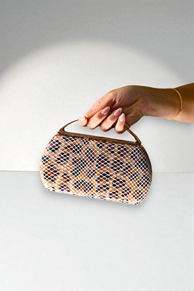 HFKY Γυναικεία τσάντα βραδινού φορέματος. Τσάντα συμπλέκτης.