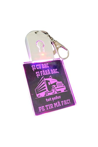 T&M Personalizare Breloc acrilic cu LED - Chiar cu sau fără diplomă, tot voi ...