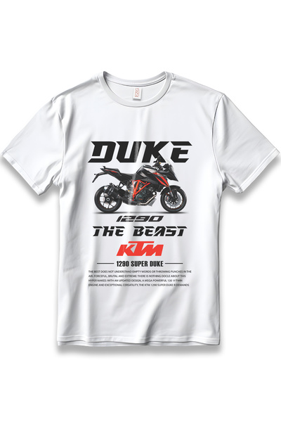 EZG Business Μπλουζάκι KTM The Beast Superduke Motorcu Μοντέλο Unisex 100% Βα...