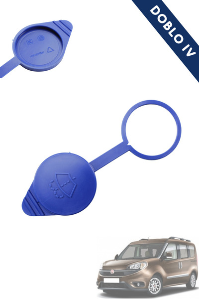 MEFAUTO Fiat Doblo 4 2015-2022 Arası Uyumlu Cam Silecek Suyu Depo Kapağı