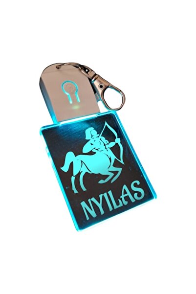 T&M Personalizare Breloc acrilic LED - Zodiac Nyilas - Săgetător-v3, Horoscop