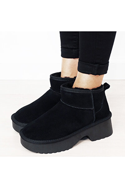 SOFILINE Ghete negre din piele naturală B-W5878 114