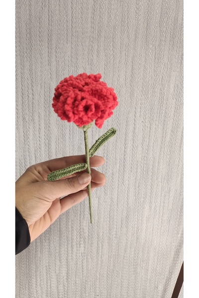 Bgamigurumi Amigurumi çiçek karanfil çiçeği