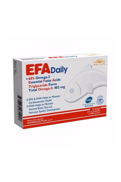 New Life EFA يوميًا 30 كبسولة