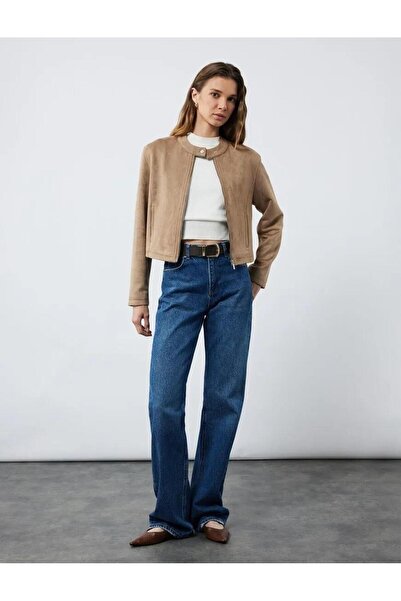 Koton Women's Jacket 6Wak20286Ew