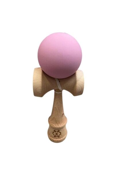 Kendama Японска Кендама, дървена, професионална, матово лилава, 20 см
