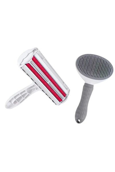 NEO Set Format din Perie cu buton auto-curatare pentru animale, Neo™ Pet-Pet®