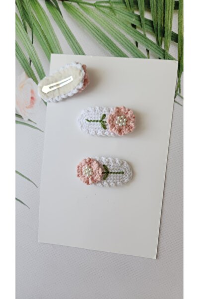 Hand Mother's Since 2024 Accesoriu pentru păr, 100% bumbac organic, cu 2 bucă...