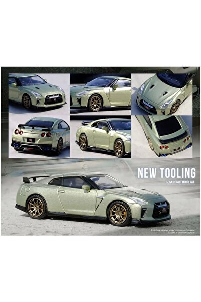 Inno 64 Models Inno64 1/64 Nissan Skyline GT-R R35, millennium jade