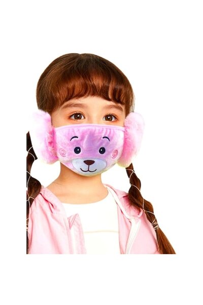 NEO Textile Protective Mask for Kids, Kids, Cotton, Pink, Reusable