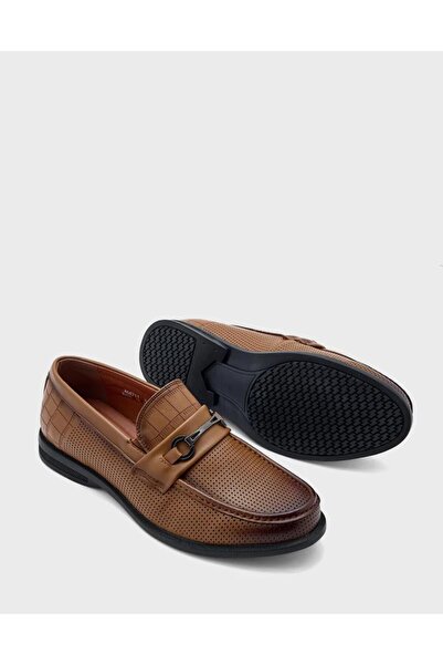 Robert Wood Trim Detail Smart Loafers