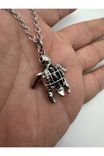 Herşey Nota Unisex Turtle Figured Necklace – Wisdom of Nature, Patience and Original Design