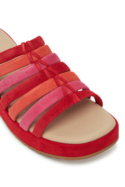 Caprice Γυναικείες σαγιονάρες κόκκινες CAPRICE-9-27201-44 523 ΚΟΚΚΙΝΗ ΧΤΕΝΗ