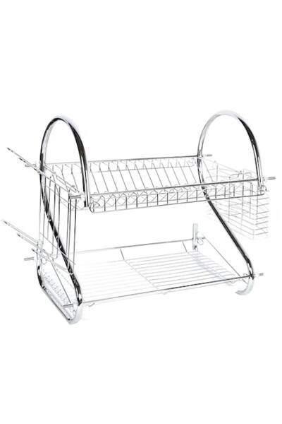 NEO ™ 2-Tier Dish Drying Rack, Dimensions 38 x 25 cm