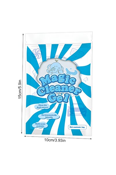 NEO Gel de Curatare pentru Interior Auto si Birou, Magic Cleaning Gel, Absoarbe Murdaria, Praful si Elim