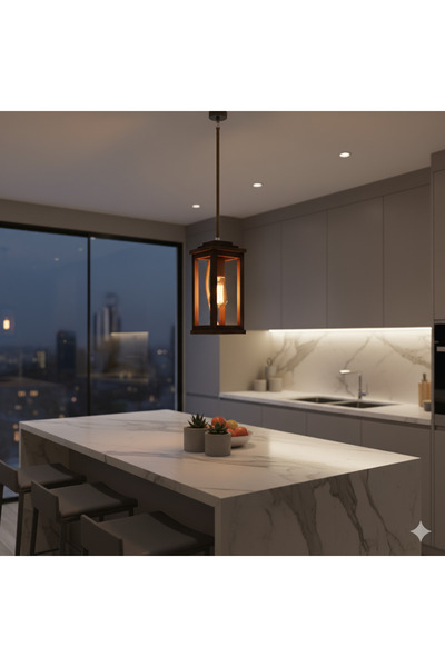 Akinsc Mobilya Dekorasyon Ahşap avize