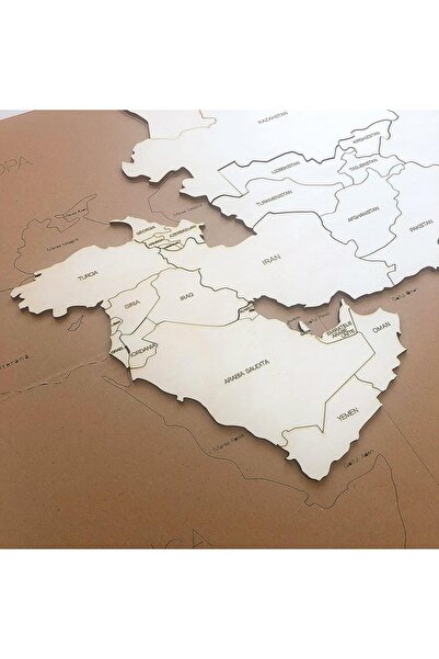 MORMI Hartă Puzzle – Asia