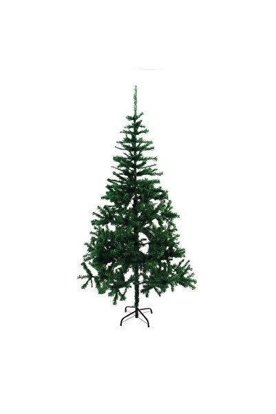 MRF Brad de Crăciun artificial, suport metalic 150 cm, aspect verde