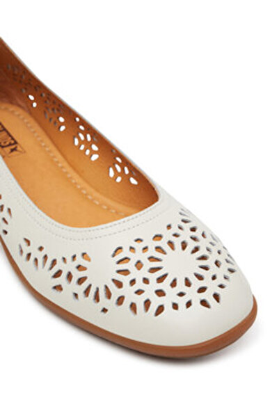 PIKOLINOS Γυναικείες μπαλαρίνες λευκές PIKOLINOS-W4C-4927 909 NATA