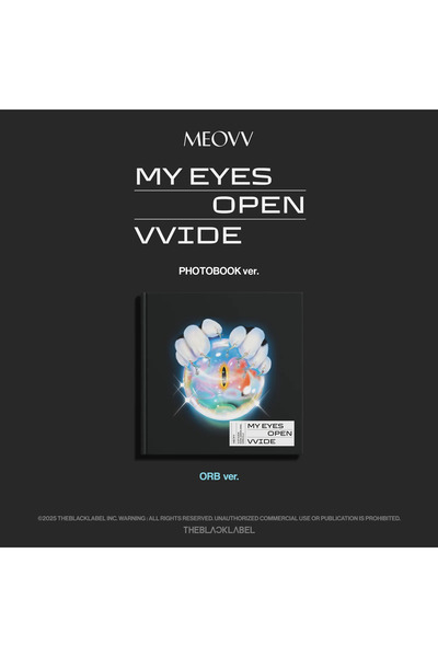 ikollect MEOVV - 1st EP Album [MY EYES OPEN VVIDE] PHOTOBOOK Ver. (ORB)