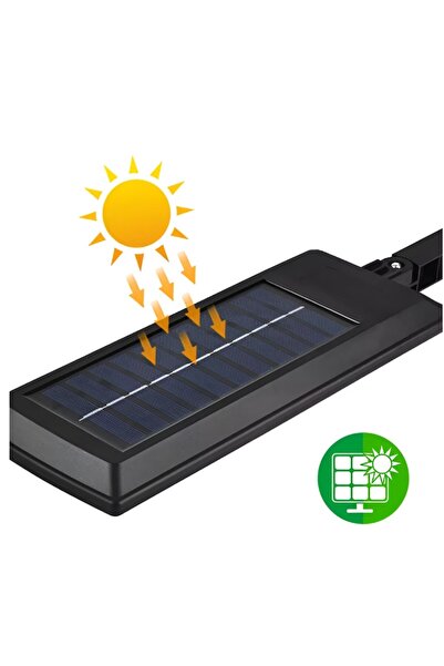 NEO Lampa LED cu Incarcare Solara de Perete, 96 LED-uri,