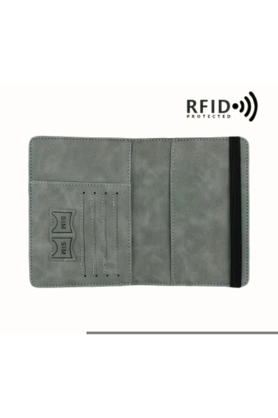 ORGANICYOU Wallet - Slim Multi-Functional Travel Wallet Rfid