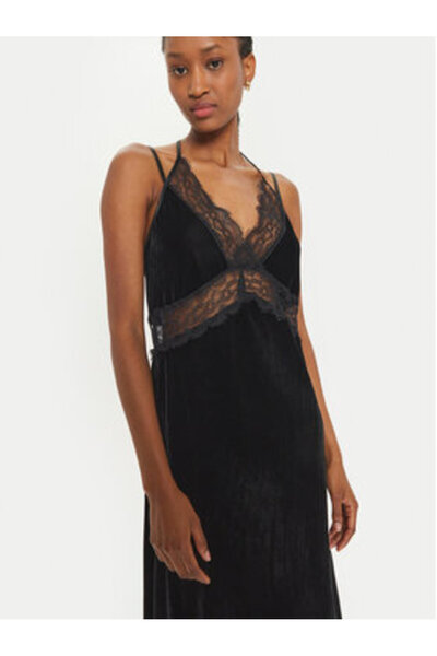 Vicolo Γυναικείο Φόρεμα Κοκτέιλ TS0282 Μαύρο