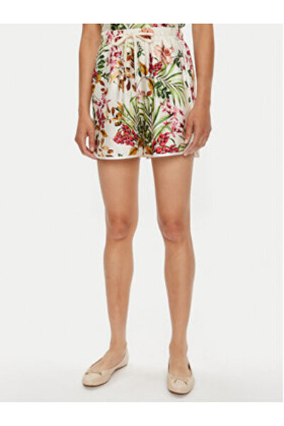 Vicolo Γυναικείο Σορτς από Υφασμάτινο TB2282 Πολύχρωμο