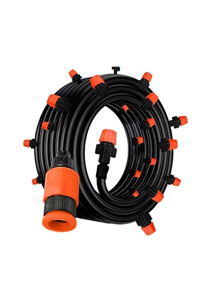 NEO Sistem de Irigare pentru Gradina/Plante/Gazon/Ghivece/Sere/Solare, 20 m, 4 Moduri de Udare, Multifun