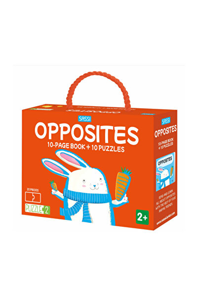 SASSI Puzzle – Noțiuni opuse, SASSI, 2 ani+