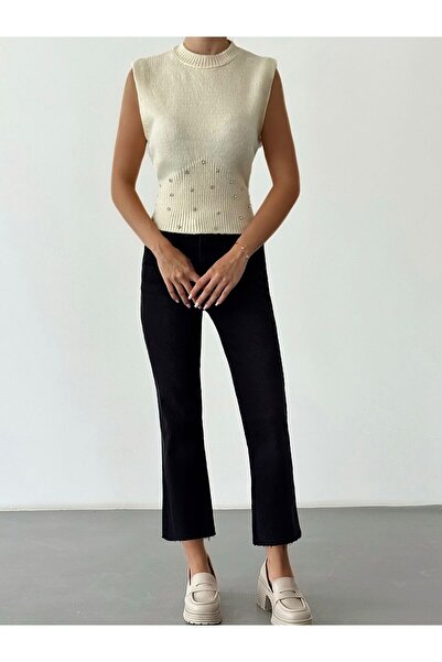 Erşan Giyim Parlak Taşlı Süveter