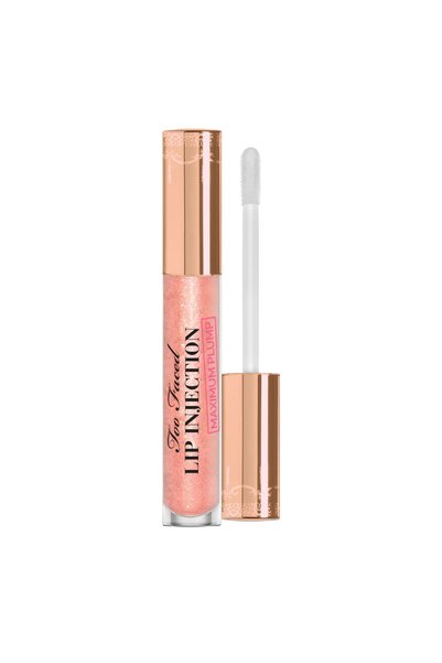 Too Faced Lip Injection Maximum Plump Plumping Effect Lip Gloss Cotton Candy ...