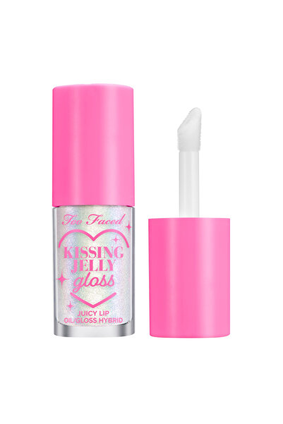 Too Faced Kissing Jelly Lip Gloss Lip Gloss Strawberry Frosting Elsbeauty