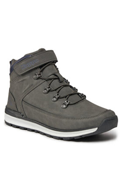 Kappa Μποτάκια για αγόρια γκρι KAPPA-371B8CW LOGO ASTOS MD EV KID ΓΚΡΙ DK-ΜΠΛ...