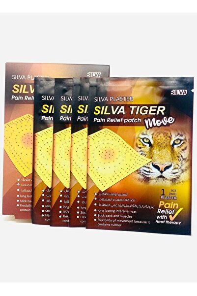 Silva Tiger Pain Relief Patch Move Long lasting Action 5 Patches
