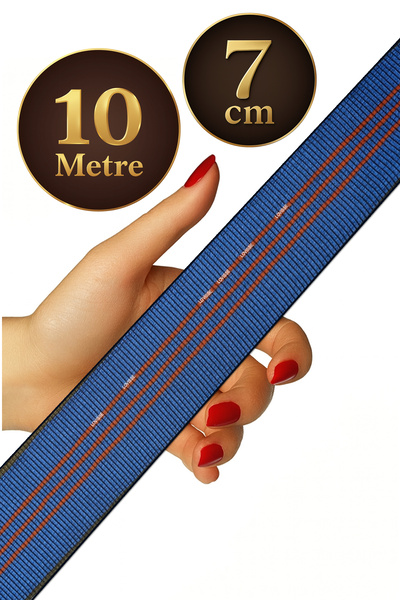 LOVİSSE HOME 7cm Gipeli Elastik Kolon Lastiği - Koltuk Döşeme Malzemesi 10 Me...