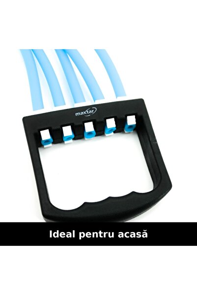 Zenorius Extensor Fitness pentru Piept și Brațe – 5 Benzi Elastice Detasabile, Rezistență Reglabilă