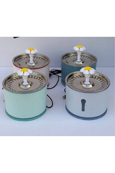 Inaba نافورة ماء للقطط غطاء استيل