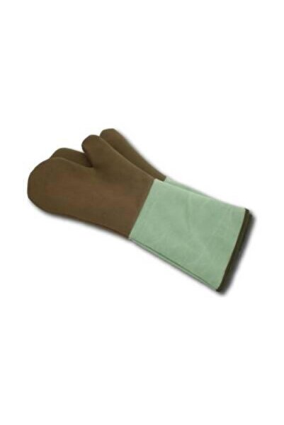 As قفازات فرن فاخرة من الجلد المدبوغ