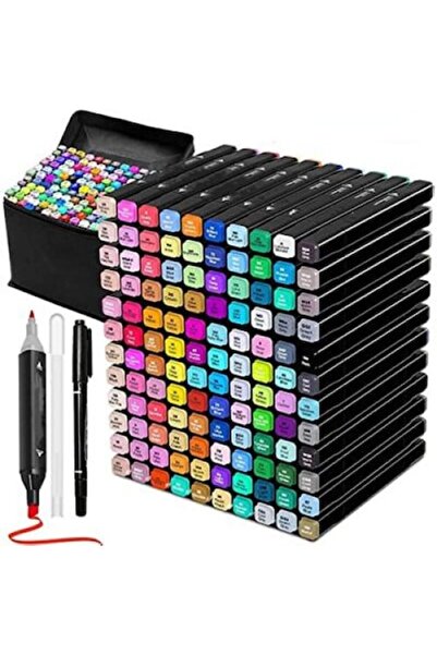 EBA Set 80 markere profesionale pentru copii eBA®, cerneală multicoloră pe ba...