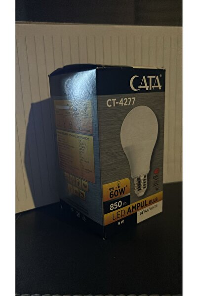 Cata LED AMPUL 9W 2'Lİ