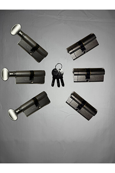 Kale Kilit Kale 164 Ktbs / 164 Ktbsm 6-Pin Common Key / Pass System (3 Pcs 164 Ktbsm + 3 Pcs 164 Ktbs)