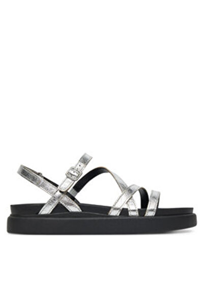 CLARKS Γυναικεία Σανδάλια ασημένια CLARKS-26181261 ΑΣΗΜΕΝΙΑ ΜΕΤΑΛΛΙΚΑ