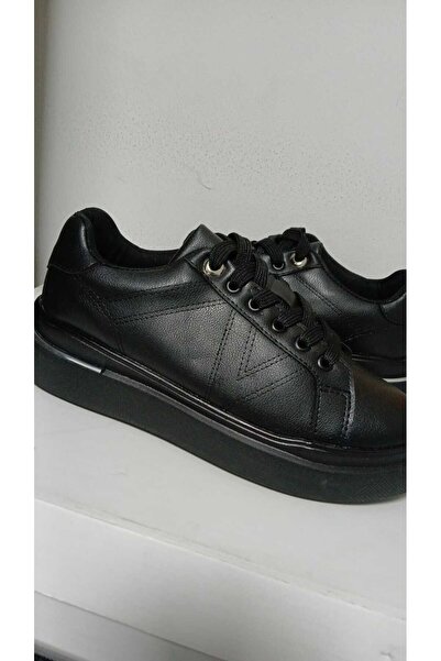 bescobel Women's Eryal Blacksilver Lace-Up Casual Sports Shoes Sneaker 3 cm Sp110